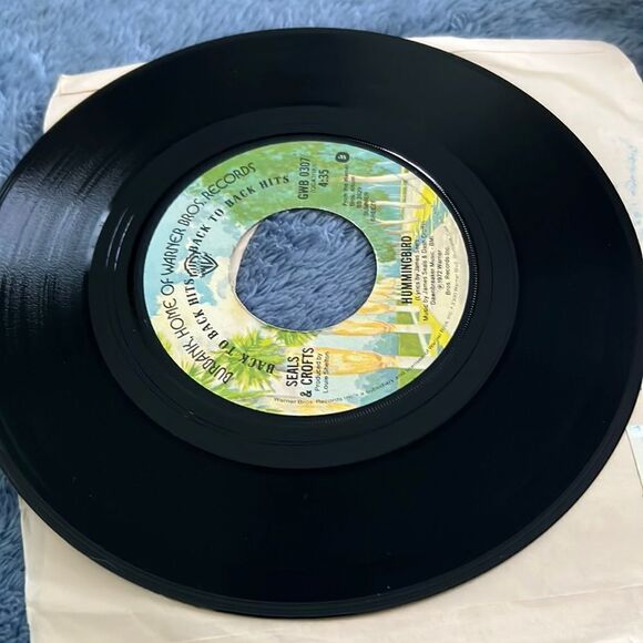 Seals And Crofts “Summer Breeze” “Hummingbird” 7” WB 1972 - Picture 2 of 4